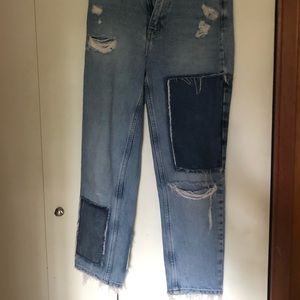 Urban outfitters patch jeans